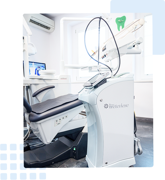 Laser stomatologiczny i foteldentystyczny.